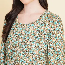 RAASSIO Floral Printed Regular Top image 2