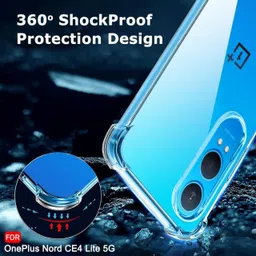 pvtcase Pouch for OnePlus Nord CE 4 Lite 5G, With 360 Degree Protection Crystal Clear Soft TPU + PC Case image 4