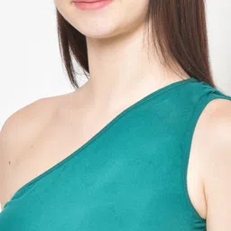 BAESD One Shoulder Cotton Crop Top image 4