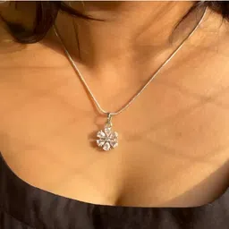 reversea Waterproof Anti Tarnish Snake Patti Design 3mm Stainless Steel Gold Neck Chain 999 Silver Cubic Zirconia Alloy-picture-14