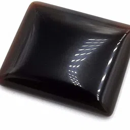 Sahiba Gems Black Cut Natural Agate Gemstone-image-25