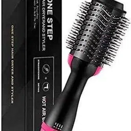 PKK TRADERS newHot Air Brush Blow Dryer Hair Dryer One Step Hair Dryer Hot Air Brush Blow Dryer Hair Dryer (1000 W, Black) Hair Straightener (Black, Pink) Hair Straightener-image-71