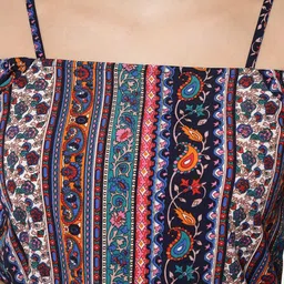 ALL WAYS YOU Tribal Printed Shoulder Straps Top image 2