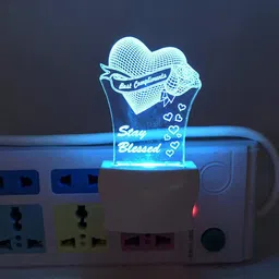 red robin Step Light Wall Lamp With Bulb image 4