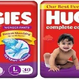 huggies Complete Comfort Wonder Pant Baby Diaper - L (60 Pieces) - L-picture-17
