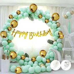 groovy dudz Solid 53pcs set of Birthday decoration items Balloon-picture-10