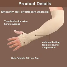 clostify Cotton Arm Sleeve For Boys & Girls image 4