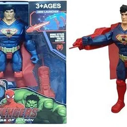 three turtle Super Man Action Figurine| Superhero Toys & Figures for Kids of Ages 3+ image 5