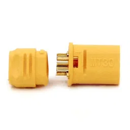 Amass MT30 3 Pole Motor/ESC Connector Set Male+Female Pair (1 Set) image 3