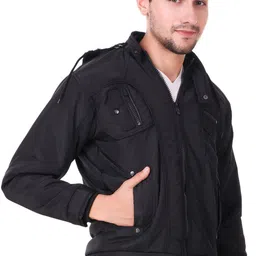 voxxati Men Solid Casual Jacket image 2
