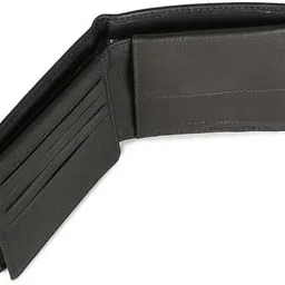 louis philippe Men Black Genuine Leather Wallet - Regular Size image 3