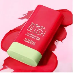 woongmi On-of-the-Go Makeup Blush Stick Multi-Use Waterproof Creamy Blusher Stick-picture-11