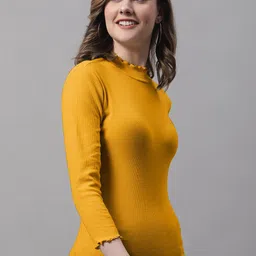 FBAR High Neck Cotton Regular Top image 3