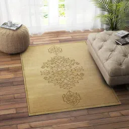 imperial knots Beige Traditional Wool 4ft x 6ft Hand Tufted Carpet-picture-21