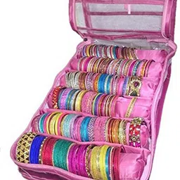 little one Six Rods Bangle Anklets Watches bags Pack of 1 Pc Vanity Box Vanity Box image 2