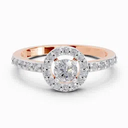 Sparkles Lab Grown Diamond 14kt Rose Gold ring-picture-28
