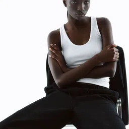 H&M Ribbed Vest Top image 2