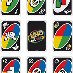 woyr Premium Quality UNO All Wild Playing Card Game|Uno Card Game image 2