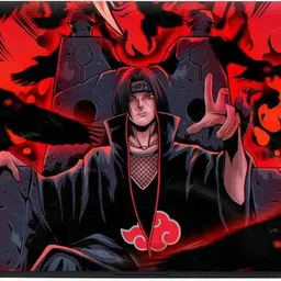 FullBody Laptop Skin Fits Size Upto 15.6 Inches - Itachi Kingdom Self Adhesive Vinyl Reusable Laptop Skin Compatible for 15.6 inch image 2