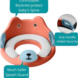 zeto Western Toilet Potty Ring with Soft Cushion Seat Potty Seat-picture-24