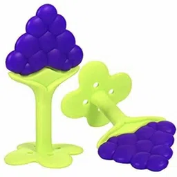 sbts Combo Baby Food Feeder Fruit Nibbler & Teether Pack-3 FST-1 Cap-90 ml combo 1 - silicone image 4