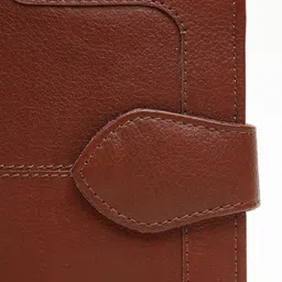 teakwood leathers Women Formal Red Genuine Leather Wallet - Regular Size image 4