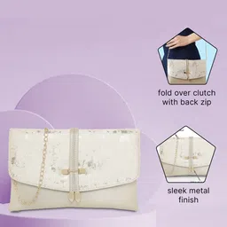 lavie Casual GoldClutch- Regular Size image 2