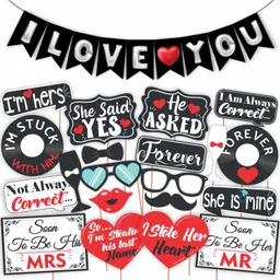 Pre-Wedding Party Props, Prewedding Banner, Prewedding Decoration Items (11) Photo Booth Board-image-44