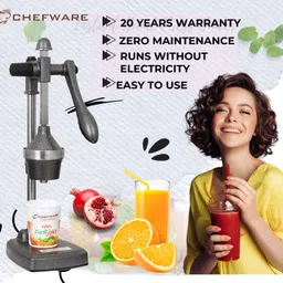 chefware Aluminium Hand Juicer image 2