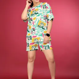 jk creation Printed Women Track Suit image 1