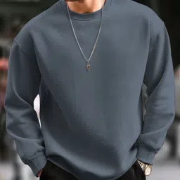 vcanee Men Full Sleeve Solid Sweatshirt-picture-40