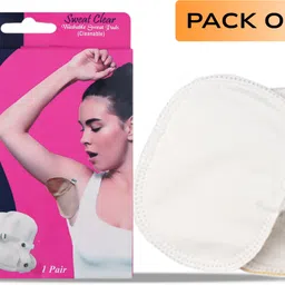 sweat clear Underarm Sweat Pads (Pack of 10) Reusable, Washable, Odor Control for Men, Women Sweat Pads-picture-36