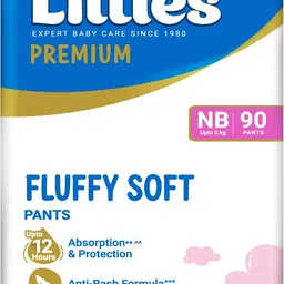 little's Comfy Baby Pants Diapers with Wetness Indicator and 12 hours Absorption - New Born-picture-22