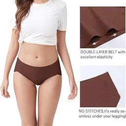 culture flossy Pack of 5 Women Hipster Multicolor Panty image 3