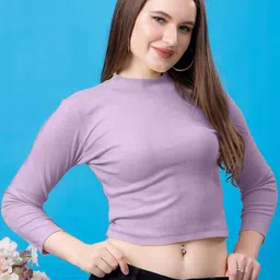 Friskers Extended Sleeves Cotton Crop Top image 3