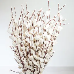 subhajit artifali White Wild Flower Artificial Flower image 3