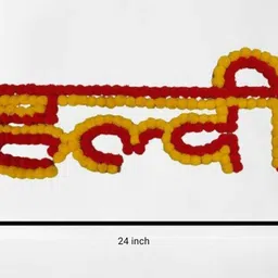 wdecor Haldi Mehndi Multicolor Decorative Board for wedding/marriage function Toran image 2