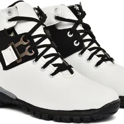 shoeline Modern Fashion High Top Ankle length Boots For Men image 4