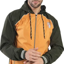 manra Printed Men Wind Cheater image 1