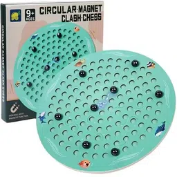 knk infotain Circular Magnet Chess – Fun Brain Development Game for Kids & Family 5+ Party & Fun Board Game-picture-30