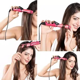 KASNAJI KN-413 Electric 2 in 1 Multifunction Perfect Hair Curler & Hair Straightener-image-9