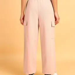 alan jones Women Solid Pink Track Pants image 2
