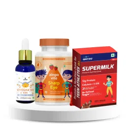 Kid's Complete Growth Pack: (Protein +Vit D 3 + Multivitamin)-picture-17