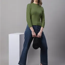 FBAR Pack of 2 High Neck Fitted Tops image 4