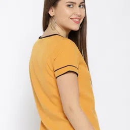 Xpose Women Mustard Yellow Top image 4