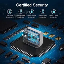 MAK 20 W Adaptive Charging 3.1 A Wall Charger for Mobile with Detachable Cable image 3