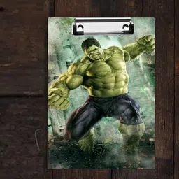 durgawallcraft Hulk Digital Reprint Clip Board Exam Pad Size (14x10 Inches)-picture-36