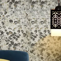 Gojeeva Black Wood Square Shaped Wall Lamp image 5