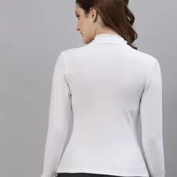 Friskers Pack Of 2 White & Yellow Solid Fitted Tops image 2