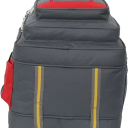 facto Large 60 L Laptop Backpack 70 L Backpack Stylish Waterproof School bag 6th to 10th Class (Grey image 4